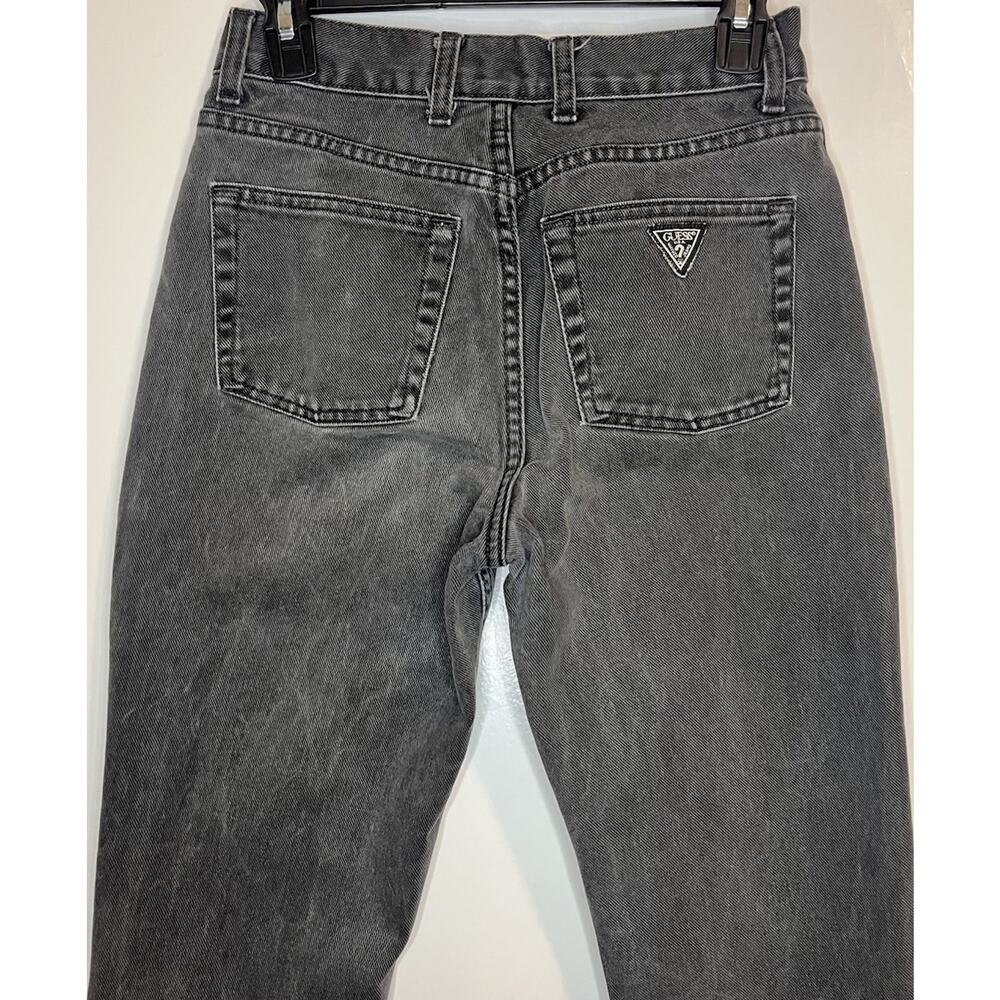 Vintage 90s Guess Jeans Women’s Size 27 Faded Black Tapered